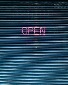 Photo by Andrei Damian open neon signage